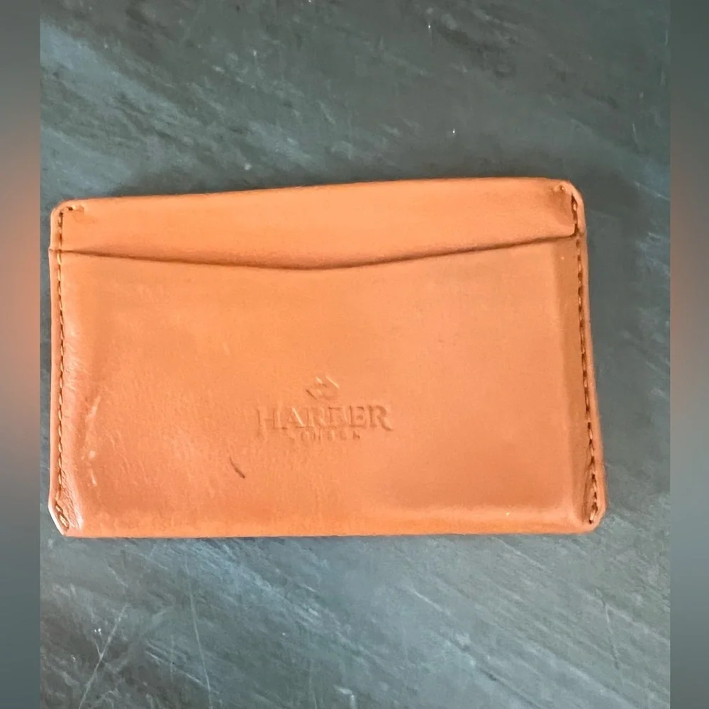 Harber London RFID Card Holder Fits 6-8 cards, slim design. Handmade